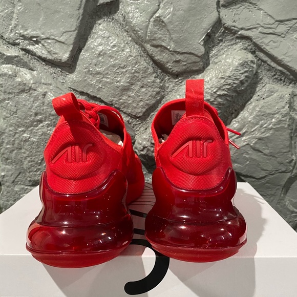 Nike Men Air Max 270 Red/Red [CV7544 600] - Picture 6 of 7